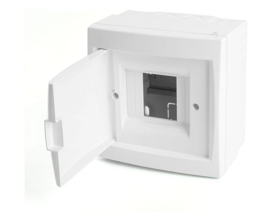 Настенный бокс STEKKER EBX50-3/04-20 4 модуля, белый, пластик, серия Standart 49641 – изображение 4