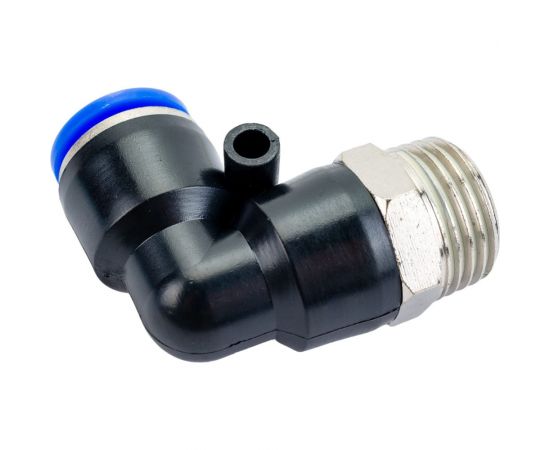 Фитинг угловой для пластиковых трубок (12 мм; 1/2М) ROCKFORCE RF-SPL12-04 – изображение 4