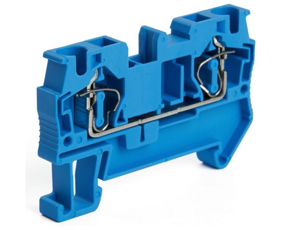 Самозажимной 2-проводной проходной зажим STEKKER ЗНИ - 4,0, JXB ST 4, синий LD552-2-40 39956 – изображение 6