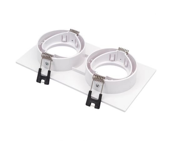 Встраиваемый декоративный светильник ЭРА KL922 WH MR16/GU5.3 белый, пластиковый Б0054375 – изображение 6