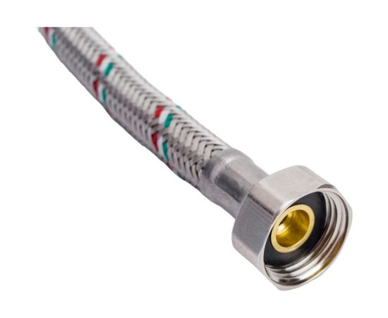 Подводка гибкая ВВ (1/2""; 80 см; DN 8; оплётка из нерж. стали) Uni-Fitt 500S2008 – изображение 9