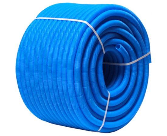 Гофра Uni-Fitt 25 мм, синяя, для труб, 16 мм, 100 м 583B2510 