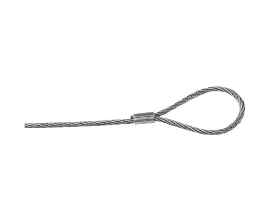 Стальной трос с петлей EKF L1 м, 2 мм trp-1 