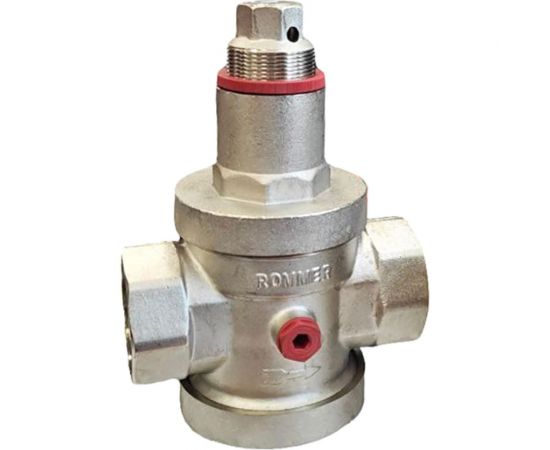 Редуктор давления ROMMER RVS-0008-000025 PN25 вн/вн 1 с выходом под манометр RG00921SM0D2BR 