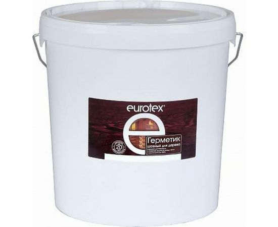 Шовный герметик для дерева Eurotex белый 25 кг 1 25191 