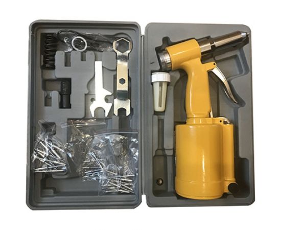 Пневмо-гидравлический заклепочник для вытяжных заклепок ПНЕВМО-ТРЕЙД PT-AR2448K 