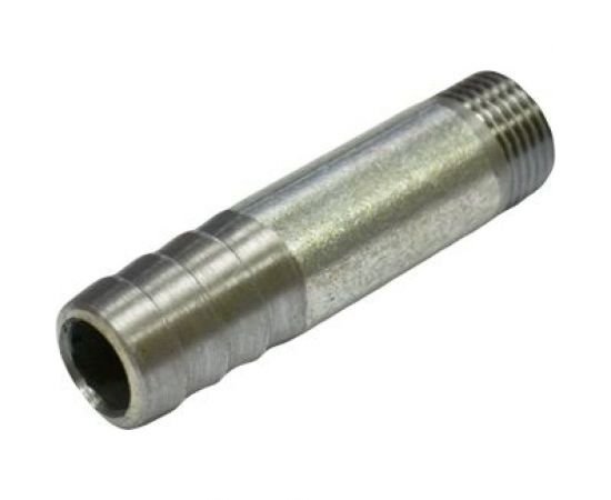 Стальной штуцер Rvc 15 оцинкованный 03117 