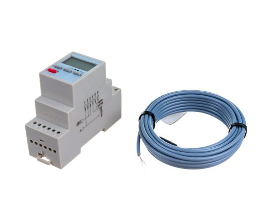 Термостат DIN-рейка SPYHEAT AST-157D терморегулятор на дин непрограммируемый 