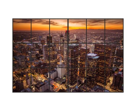 Фотообои Добавь эмоций в свою жизнь "Вид на Лос-Анжелес" 8 листов К-198/в 