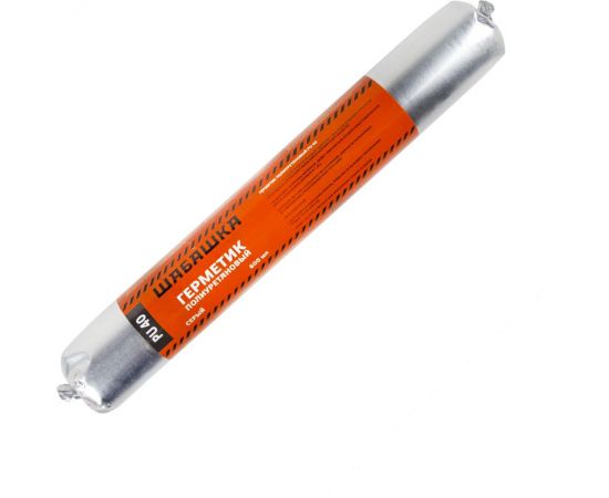 Полиуретановый герметик ШАБАШКА pu 40 серый, 600 мл, 900 г 255904 