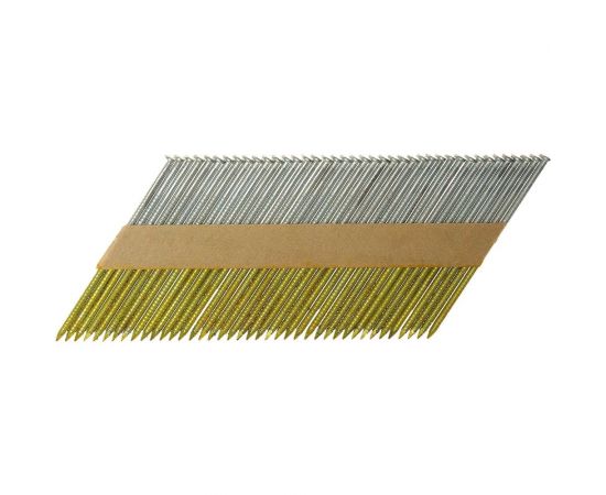 Реечный гвоздь MAINPACK 2,8/90 мм, кольцевая накатка, на бумаге, оцинкованный МР-652206 