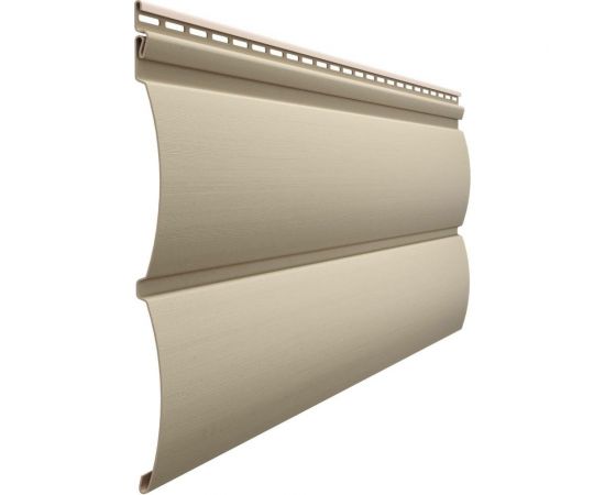 Сайдинг Docke Premium (блок-хаус; крем-брюле) PSBH-1041 