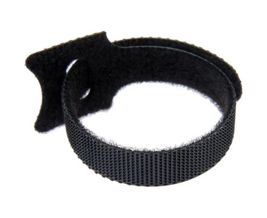 Стяжки-липучки для проводов ТУНДРА 150x10x1.5 мм, цвет черный, 10 шт. 9231308 – изображение 2