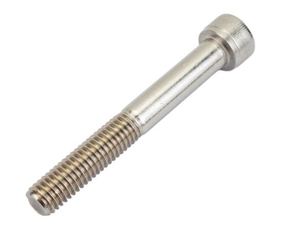 Нержавеющий винт с цилиндрической головкой KREPFIELD M8x60 мм, DIN 912, А2, внутренний шестигранник, неполная резьба, 8 шт. 912A2ВИНТПР8Х60-8 – изображение 2