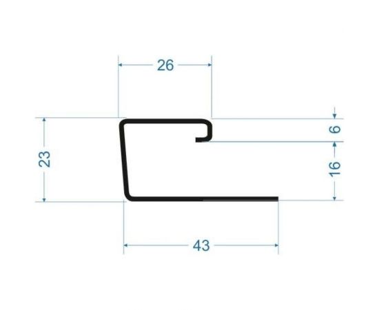 J-профиль DOCKE LUX канадская береза PSLN-1203 – изображение 2