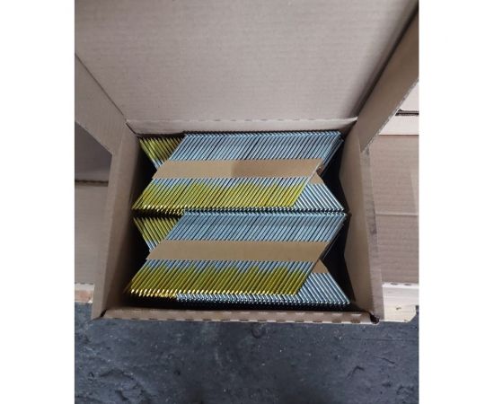 Реечный гвоздь MAINPACK 2,8/90 мм, кольцевая накатка, на бумаге, оцинкованный МР-652206 – изображение 2