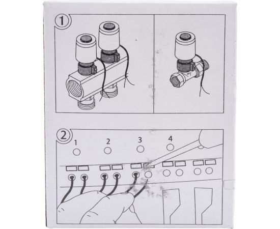Термоэлектрический привод Ридан TWA-KR, 24V, NC нормально закрытый 088H3140R – изображение 2