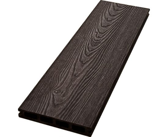 Террасная доска Экодекинг Комфорт 3D 4 м, венге, 5 шт. 4687202325351 – изображение 2