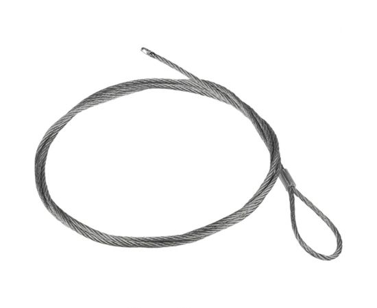 Стальной трос с петлей EKF L1 м, 2 мм trp-1 – изображение 2