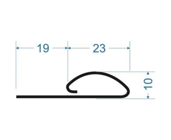 Финишный профиль Docke Premium карамель PSFP-1039 – изображение 2
