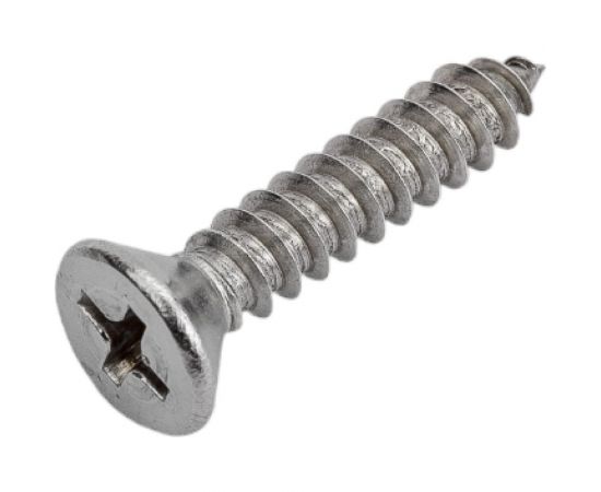 Нержавеющий саморез с потайной головкой KREPFIELD 4,2x22 мм, DIN 7982, А2, крестообразный шлиц PH, 50 шт. 7982А2САМОРЕЗ4.2X22-50 – изображение 2