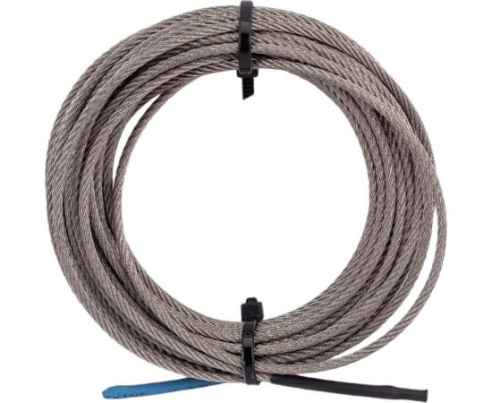 Нержавеющий трос KREPFIELD 2 мм, сталь А2, плетение 7x7, средней мягкости, 5 м 8379А2ТРОС2ММ-5 – изображение 3