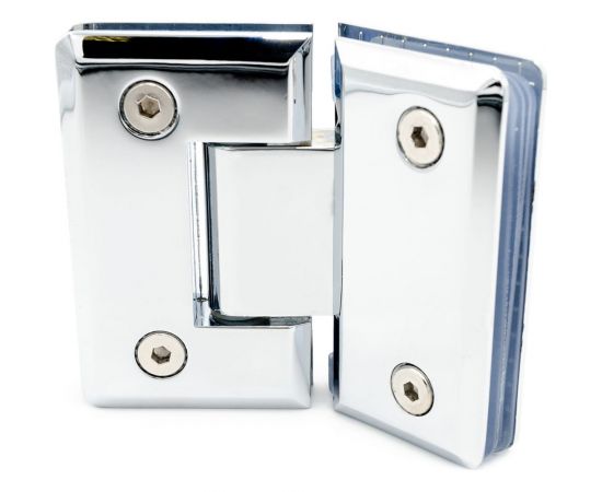 Петля крепление стекло-стекло SERVICE PLUS 135, хром глянцевый CL-405Z-PC – изображение 3