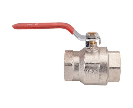 Шаровой кран AV Engineering 1 1/2"", PN25, с внутренней резьбой, ручка AVE090112 – изображение 3