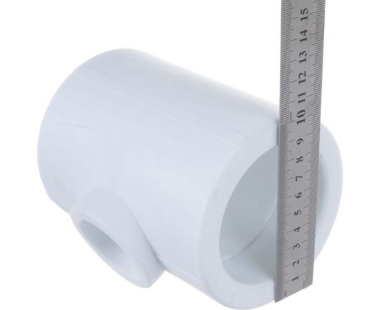 Переходной тройник VALFEX PP-R белый Дн 75х40х75 10754075 127-1873 – изображение 3