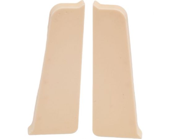 Заглушка для плинтуса Волшебная палочка Home ПВХ, 70 мм, в упаковке пара, 2 шт., 7003 УТ000075210 – изображение 3