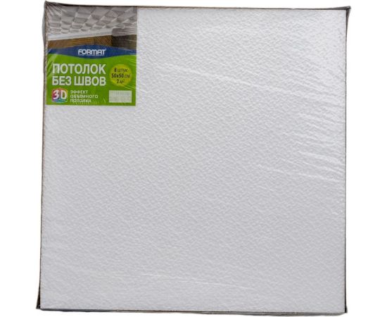 Потолочная плита ФОРМАТ Кристалл Люкс DITP-0CRYTL-WH-0036 – изображение 3