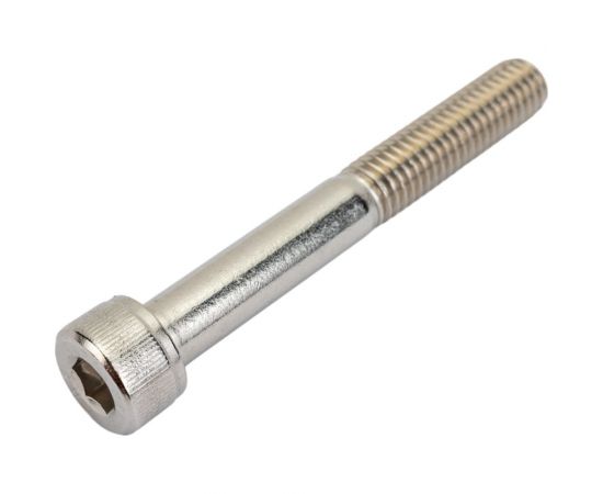 Нержавеющий винт с цилиндрической головкой KREPFIELD M8x60 мм, DIN 912, А2, внутренний шестигранник, неполная резьба, 8 шт. 912A2ВИНТПР8Х60-8 – изображение 3