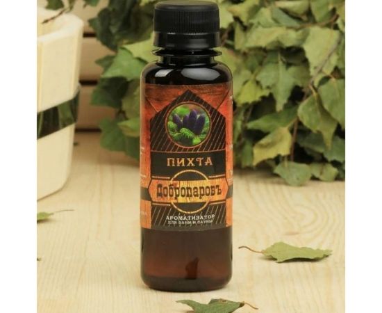 Натуральная ароматическая смесь Добропаровъ Пихта для бани и ванны, 100 мл, 2870505 – изображение 3