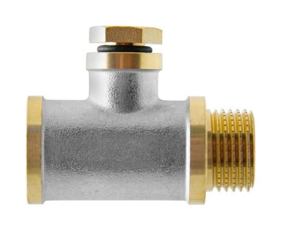 Тройник для манометра Санакс 1/2-1/4-1/2 вн/вн/нар резьб 772475 – изображение 3