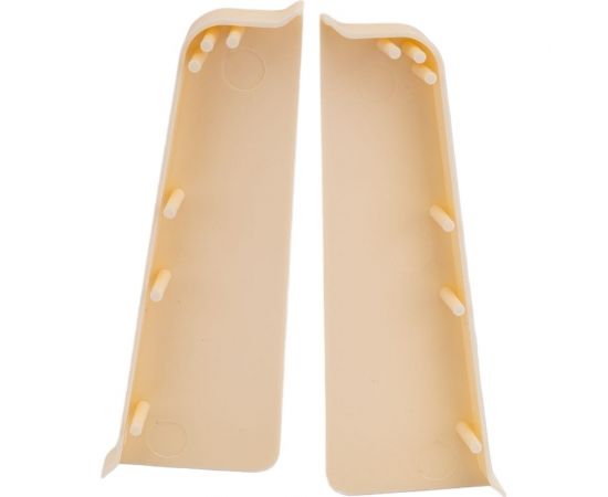 Заглушка для плинтуса Волшебная палочка Home ПВХ, 70 мм, в упаковке пара, 2 шт., 7003 УТ000075210 – изображение 4