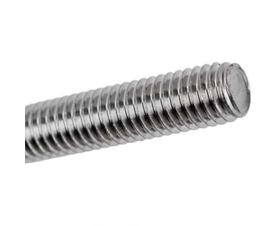 Нержавеющий болт с шестигранной головкой KREPFIELD M5x45 мм, DIN 933, А2, полная резьба, 30 шт. 933А2БОЛТ5Х45-30 – изображение 4