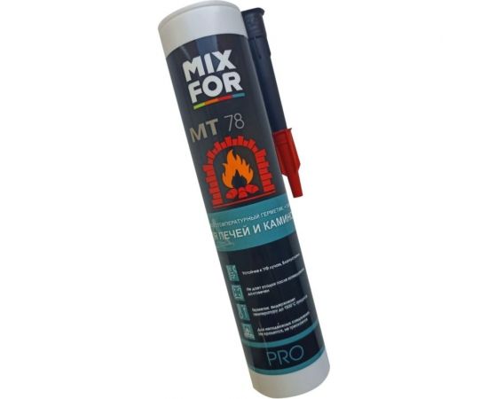 Герметик MIXFOR MT-78 HiTemp +1500Ct, 260 мл черный 10046289 – изображение 4