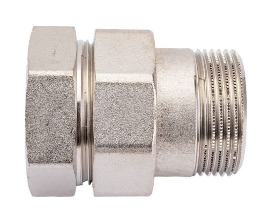 Разъемное соединение ""американка"" STOUT Sft-0045-000114 вн, никелированное, уплотнение под гайкой по плоскости, 1” 1/4 RG008Q1DK04A62 – изображение 4