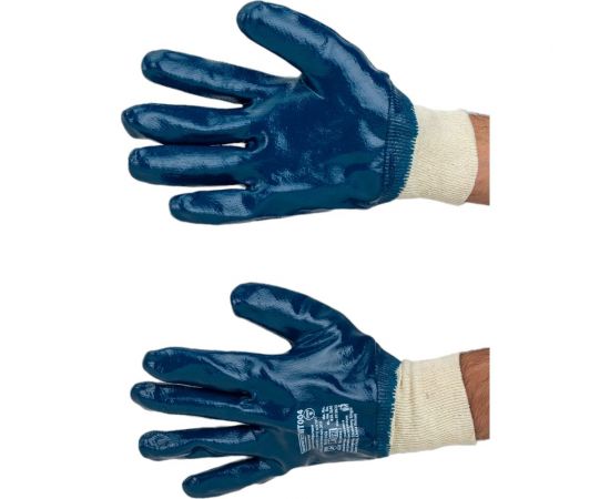 Нитриловые перчатки Armprotect полный облив, манжета, р9 NIT004 – изображение 5