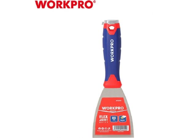 Шпатель WORKPRO гибкий, нержавеющая сталь, 60 мм WP321010 – изображение 9