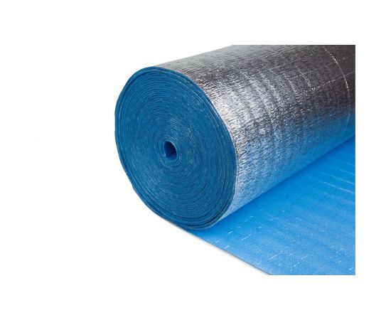 Самоклеящаяся теплоизоляция с фольгой нпэ-лф НПС Развитие тип с 5 мм 0,6x30 м 18 м2 4620018382200 