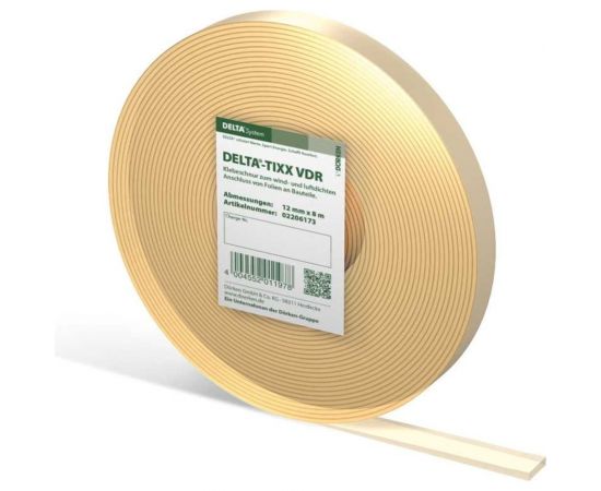 Двусторонний клеящий жгут из полиакрилата, эластичный, с высокой адгезией к основанию Delta tixx vdr 2206173 
