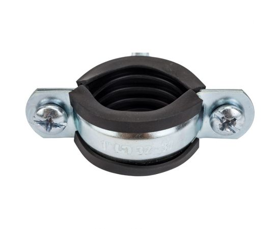 Хомут Uni-Fitt 1"" 32-37 мм с резиновым уплотнителем, шпилькой и дюбелем 850U4800 