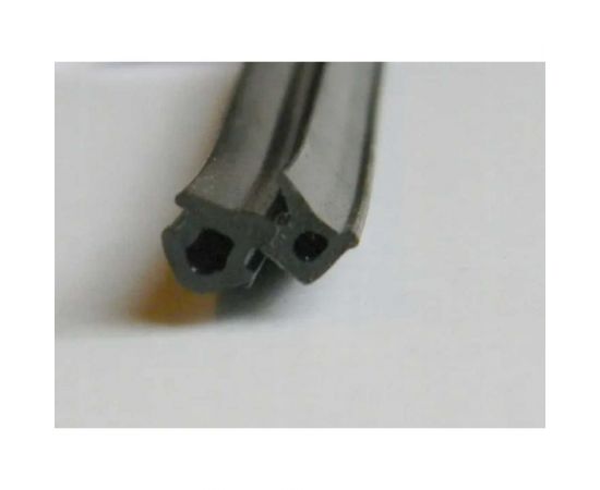 Уплотнитель veka 253 для окон и дверей KOMFORT москитные системы ПВХ, усиленный, черный, тэп, 6м УДЧ02926 