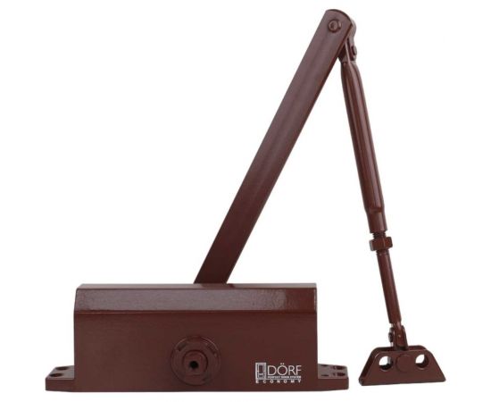 Дверной доводчик DORF economy l-8224 110 кг, коричневый, 1 к - 1 шт. eco L8224_brown_eco 