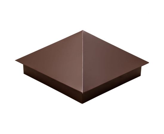 Колпак для забора СТД ПетроСтрой коричневый STD_MSK_00175 