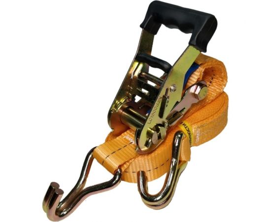 Стяжной ремень UVE 1,5/3 т, 6 м, 35 мм, ERGO, оранжевый RS2-35-3000-6-ergo-orange 