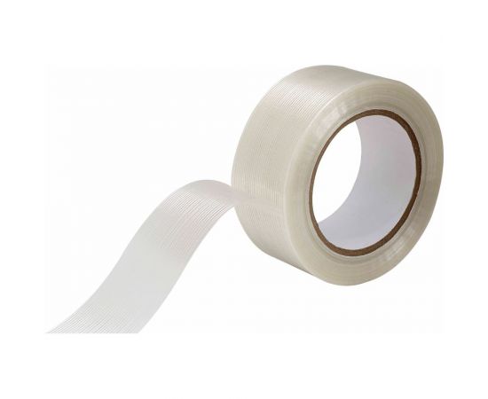 Клейкая лента усиленная продольными стеклонитями HOWARD 19мм х 50м ЦБ-00004784 