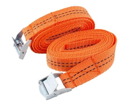 Ремень стяжной багажный Avto Vins 400кг, длина 4 метра, 2 шт. в уп. 7033234 