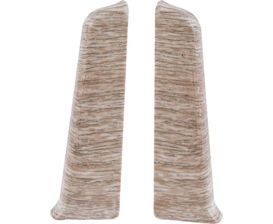 Торцевые заглушки для плинтуса DECONIKA (70 мм; 294 Орех антик; 2 шт.) Д-П70-Тп-Ф1 294 ОРХ АНТ 